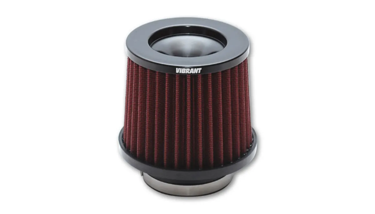The Classic Performance Air Filter; 3 in. Inlet ID; 5 in. Filter Cap OD; 6 in. Filter Base OD; 6.5 in. Height; product image