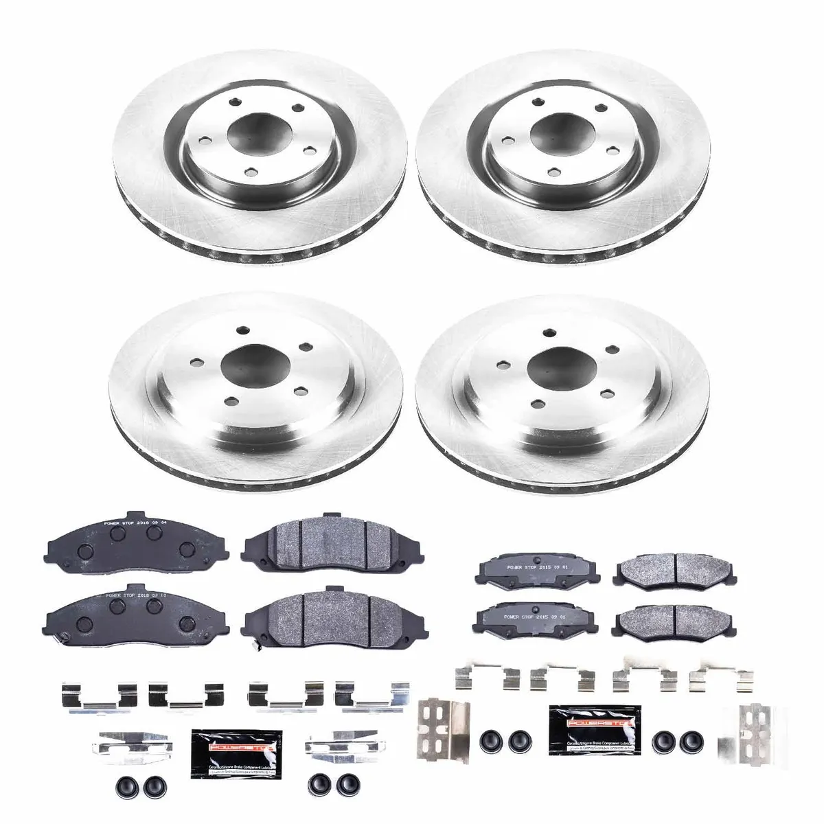 Track Day Kit-Stage 1 Kit For Track Day Enthusiasts: Rotors And Pads-For Use W/Street Tires product image