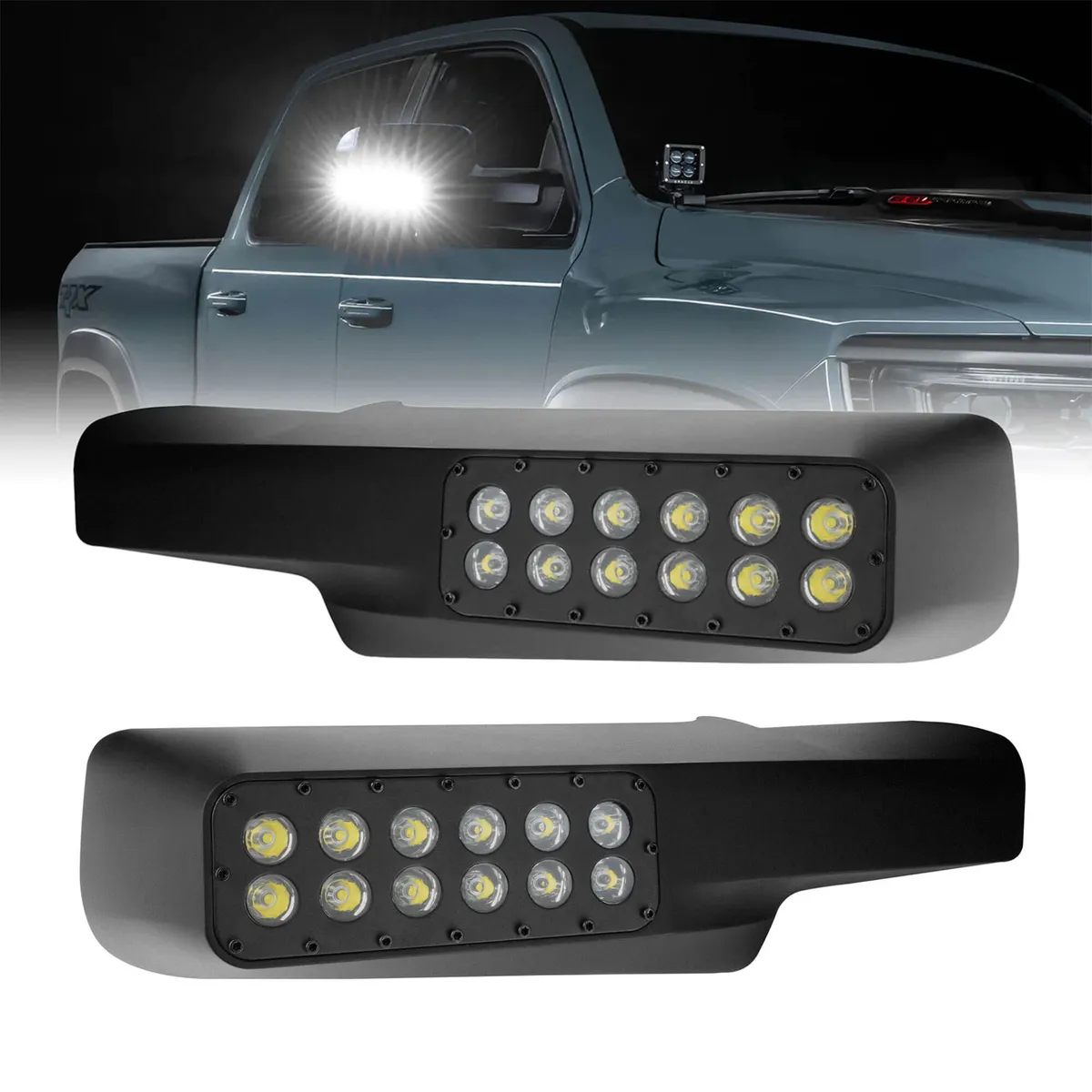 Oracle Lighting 2010-2022 RAM Tow 150025003500 LED Off-Road Side Mirror Ditch Lights product image