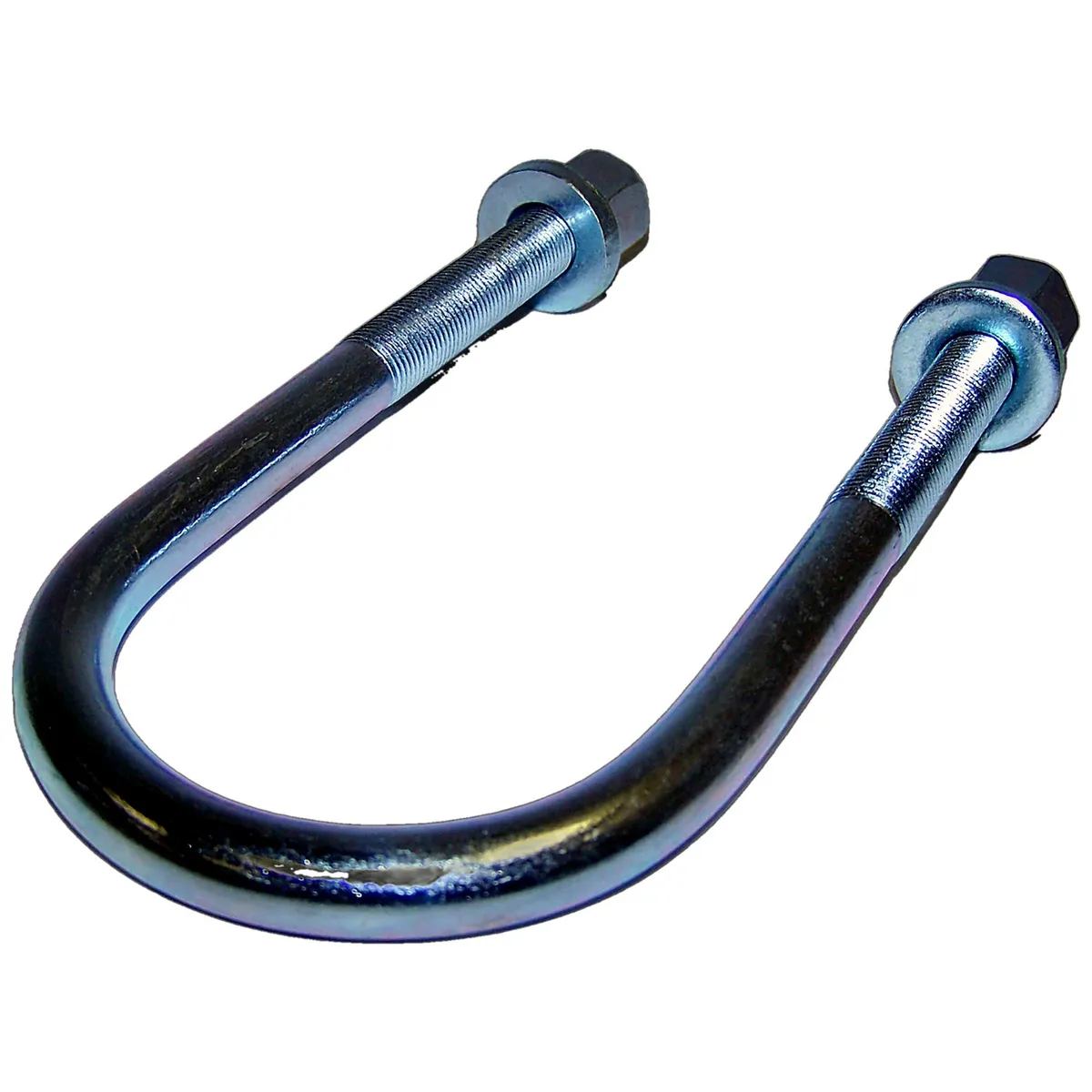 1974-1983 CJ-5 CJ Front - 3 Required; 3.06in Wide U-Bolt; Includes washers and nuts. 1976-1983 CJ-5 CJ Rear - 4 Required; 3.06in Wide U-Bolt; Includes washers and nuts. 1974-1975 CJ-6 CJ Front - 3 Required; 3.06in Wide U-Bolt; Includes washers and nuts. product image