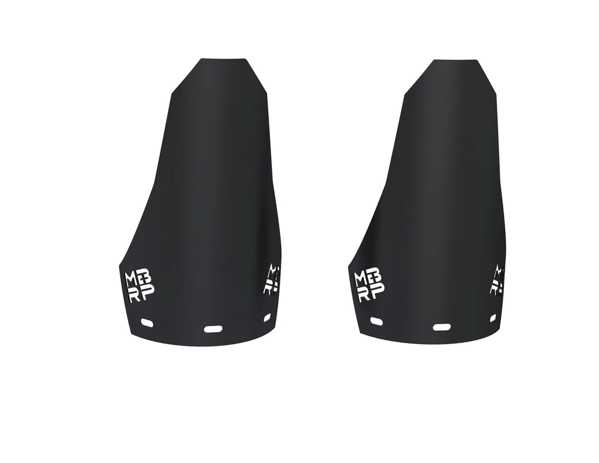 MBRP 2019-2023 Can-Am Maverick X3 MAX Turbo Turbo R Turbo RR Black-Coated Aluminized Steel Shock Guards AC-9219-05 product image