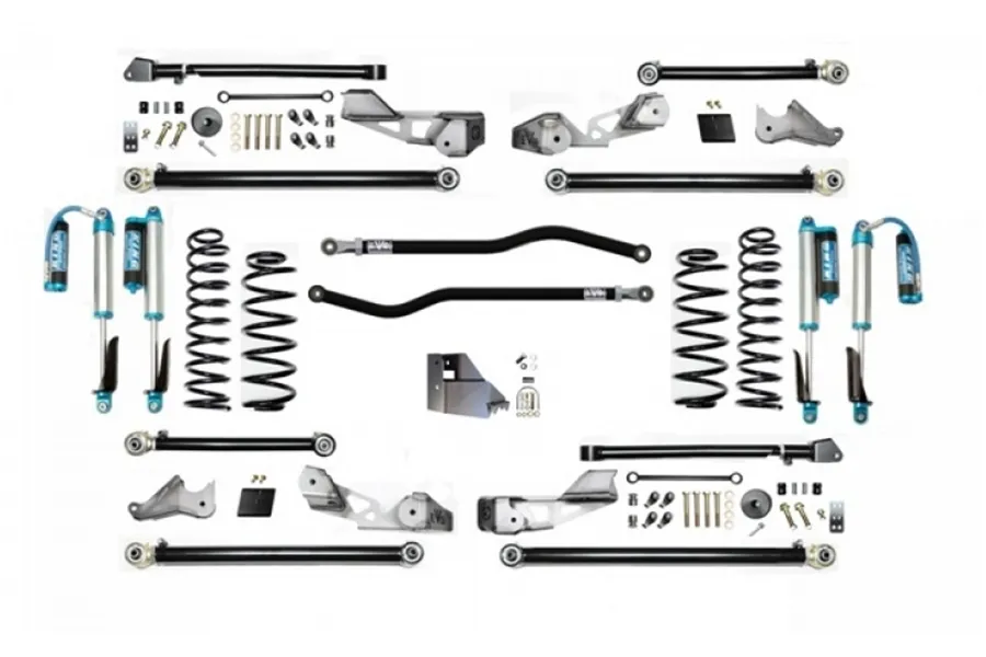3.5 Inch Lift Gas High Clearance Long Arm Jeep Wrangler Jlu Suspension System (4 Door Only) product image