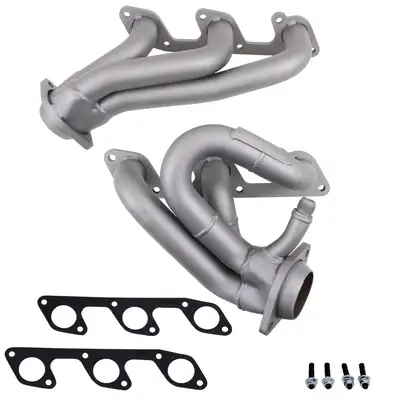 BBK Performance Parts Mustang 4.0lv6 15/8 Shorty Headers Titanium Ceramic