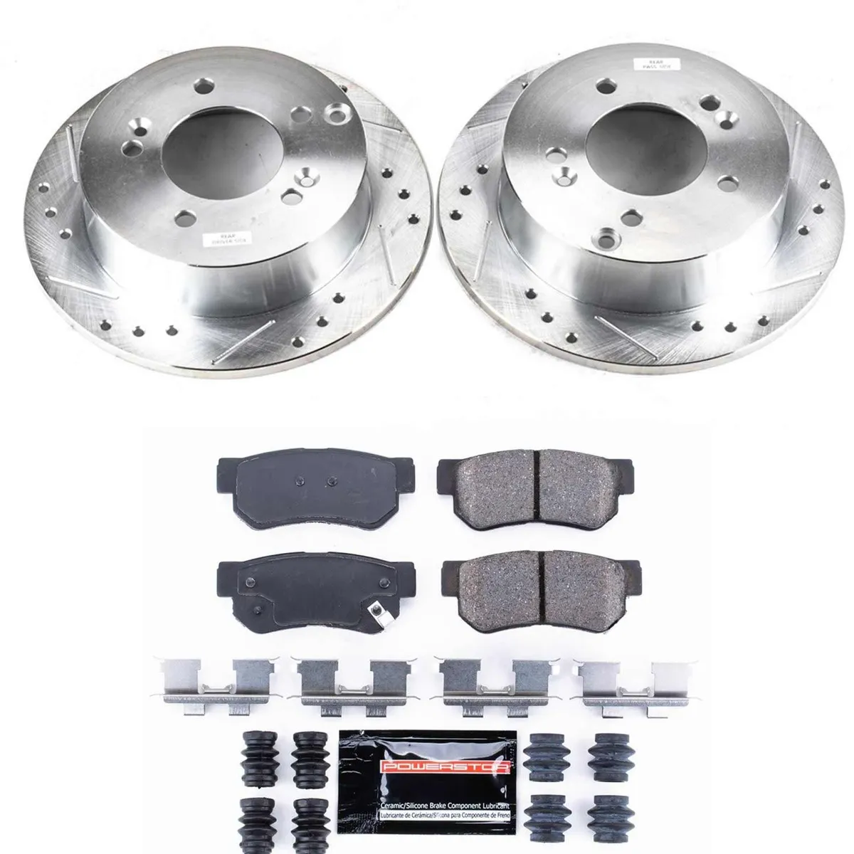 Z23 Evolution Brake Kit Rear 2006-2008 Hyundai Sonata 2005-2009 Hyundai Tucson 2001 Hyundai Xg300 20 product image