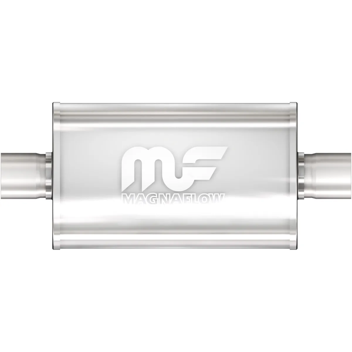 MagnaFlow Exhaust Products MagnaFlow 5 in. x 8 in. x 6 in. Oval Straight-Through Performance Exhaust Muffler 14148