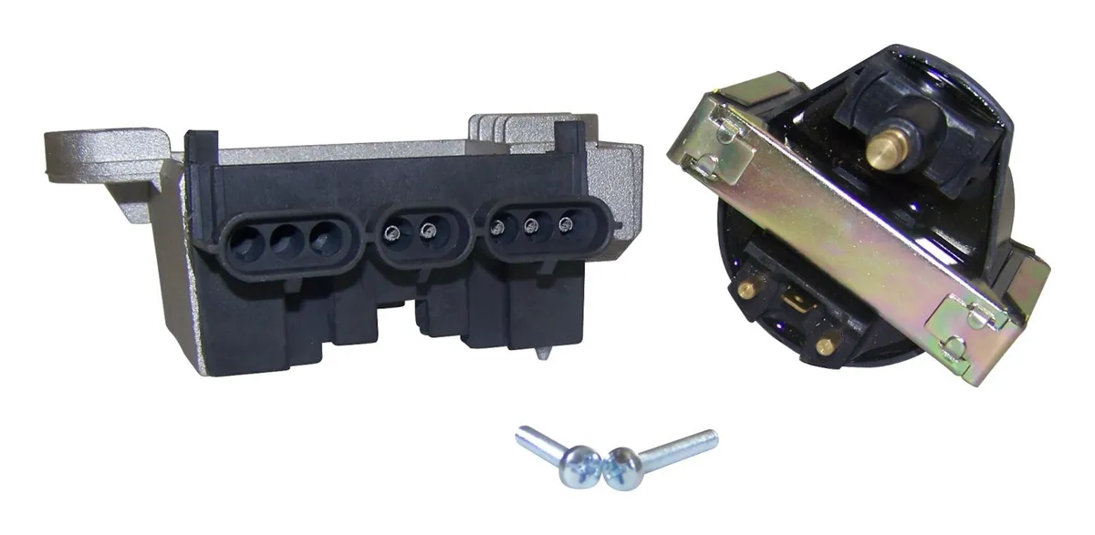 1986-1990 XJ Cherokee MJ Comanche w/ 2.5L Engine w/ Fuel Injection;1987-1990 XJ Cherokee MJ Comanche w/ 4.0L Engine;1987-1990 YJ Wrangler w/ 2.5L Engine w/ Fuel Injection;Part Contains Coil #T1031135 product image