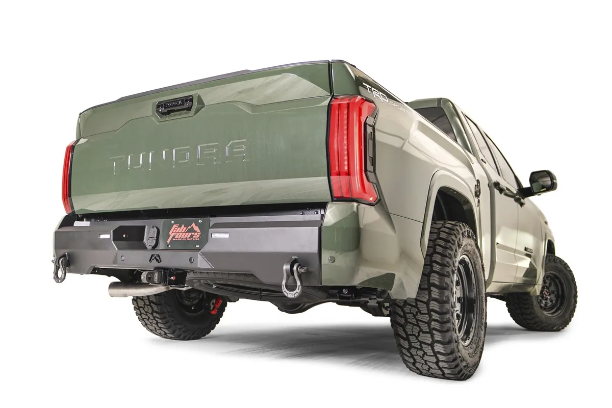 22c Tundra Premium Rear Sensor Bumper Matte Black product image