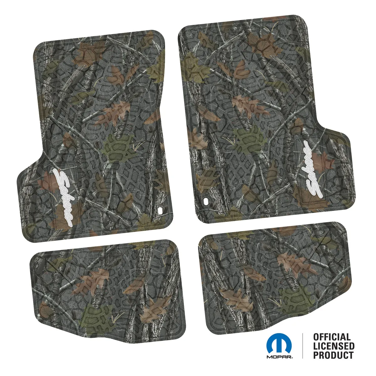 Ngtt44047001- 97-02 Jeep TJ 2DR Front And Rear- Tire Tread/Scorched Earth Scene w/ Sahara Insert - Black product image