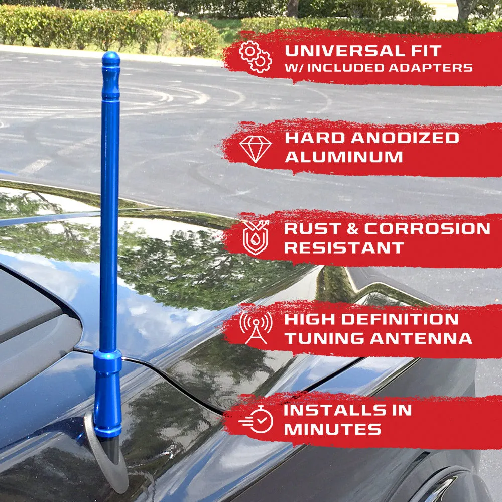 Aluminum 8" Antenna Mast (Fits OEM Factory Threaded Antenna) Multiple Colors product image