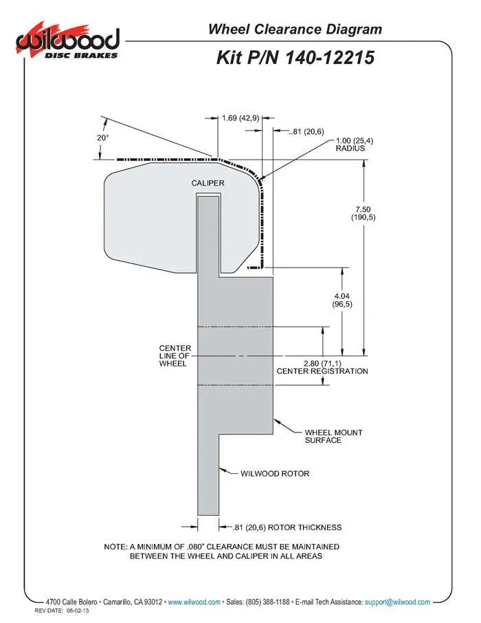 1964 - 1974 Buick, Chevrolet, Oldsmobile, Pontiac D154 Rear Parking Brake Kit - 140-12215 product image