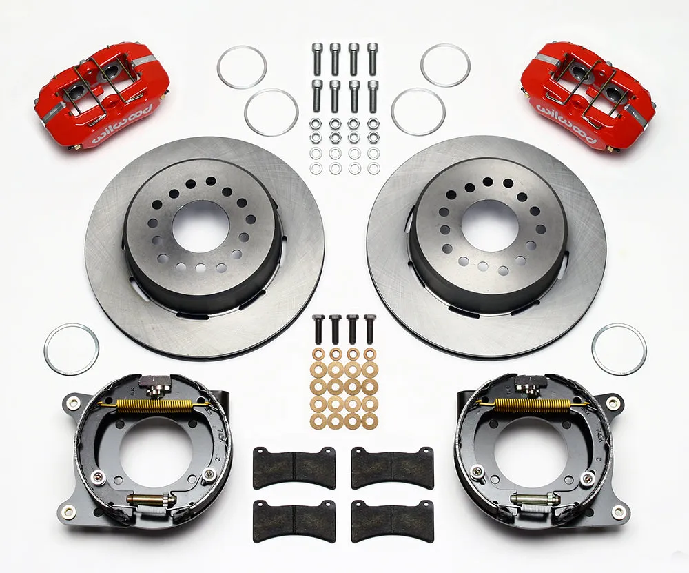1955 - 1957 Chevrolet Forged Dynapro Low-Profile Rear Parking Brake Kit - 140-11405 product image