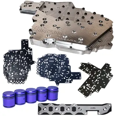 ATS Diesel Performance ATS 68RFE Billet Channel Plate Billet Accumulators Separator Plate Gaskets Accumulator Plate Kit Fits 2007.5-2019+ 6.7L Cummins