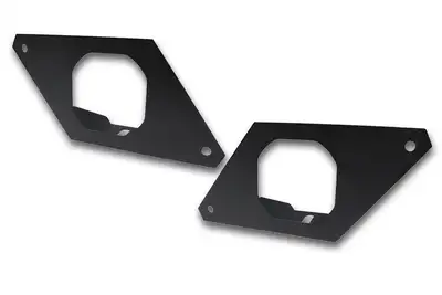 LoD Offroad Destroyer Rear Light Bezel, Fits LoD Radiant Pro LED Surface Mount Lights (Black Powder Coated)
