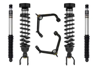 ICON Vehicle Dynamics ICON 2019-2023 Ram 1500, 2-3" Lift, Stage 1 Suspension System, Tubular UCA