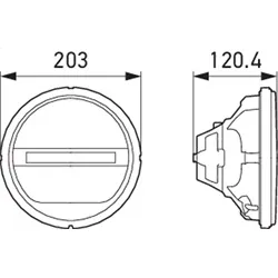 Hella 241430011 HELLA Auxiliary Light 241430011 product image