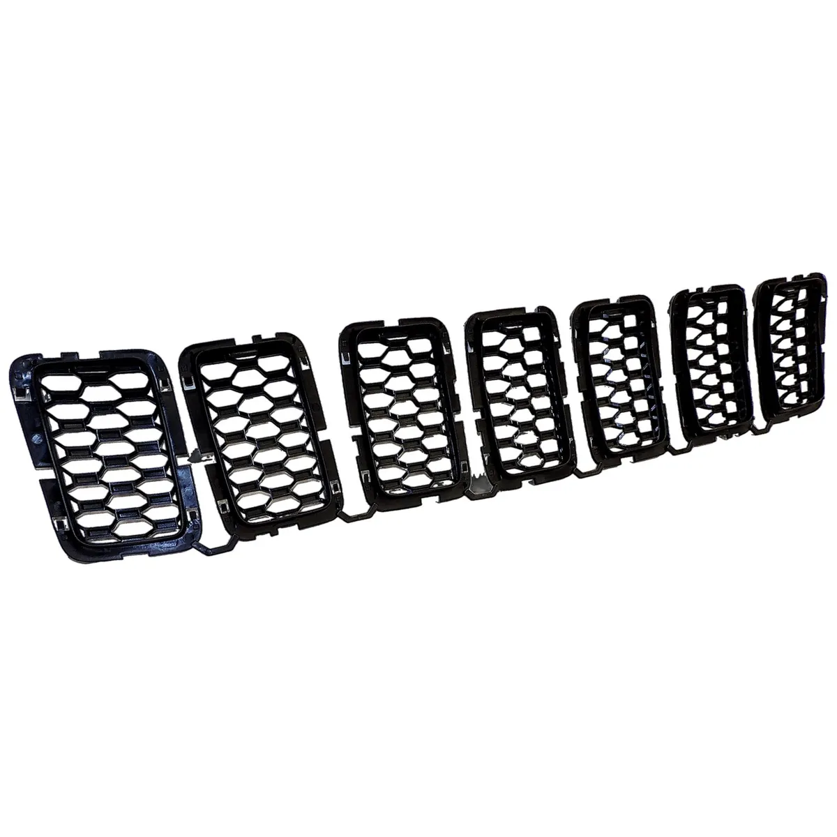 Black Honeycomb Grille Insert Set For Various 20162019 Jeep WK Grand Cherokee product image