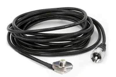 Rugged Radios Rugged Radios Antenna Coax Cable with 3/8 NMO Mount - 15ft
