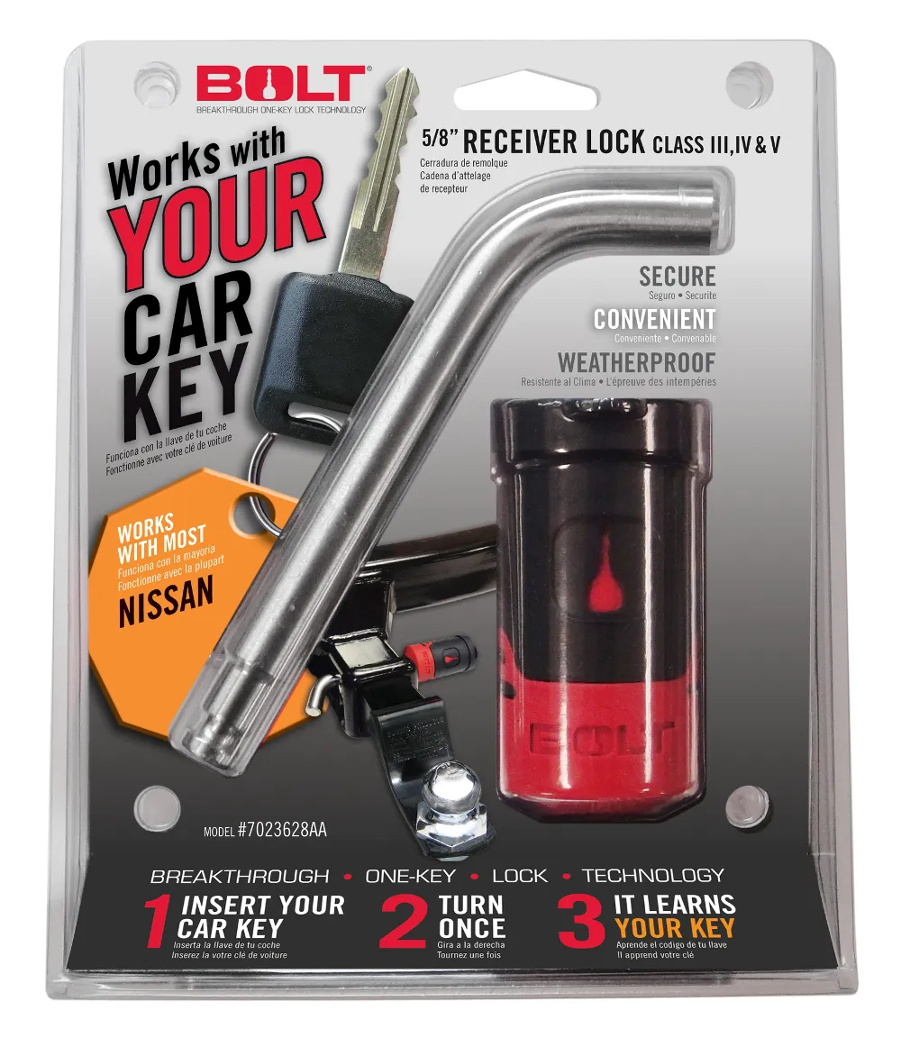 (Clamshell)nissan Vehicles 5/8in Cls Iii/Iv/V Receiver Lock product image