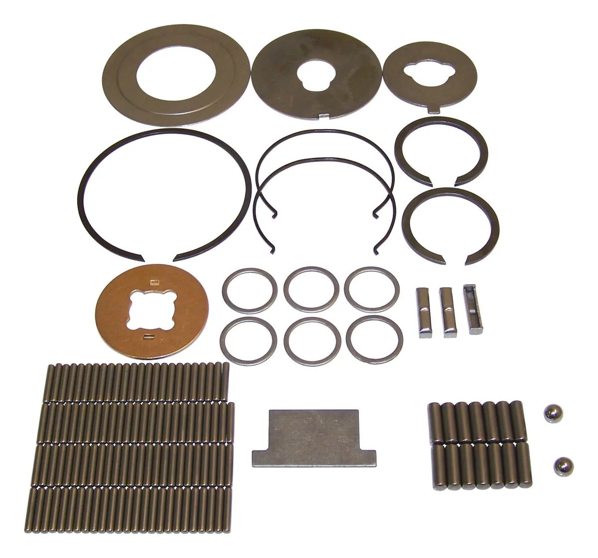 Small Parts Kit 1945-1949 CJ-2A;1948-1953 CJ-3A;1953-1968 CJ-3B;1955-1971 CJ-5, CJ-6;1950-1952 M38;1952-1963 M38A1;1956-1964 FC-150;1957-1964 FC-170;1966-1971 C101 Commando;1963-1964 SJ, J-Series;1946-1964 Station Wagon;1947-1965 Pickup;1948-1 product image