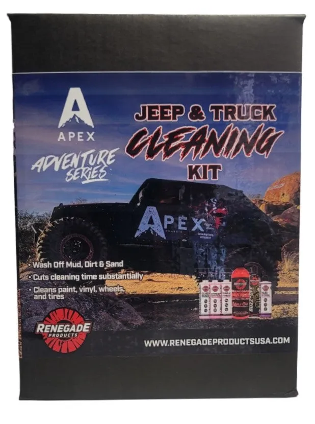 Apex Chassis KIT900 - Jeep and Truck Cleaning Kit