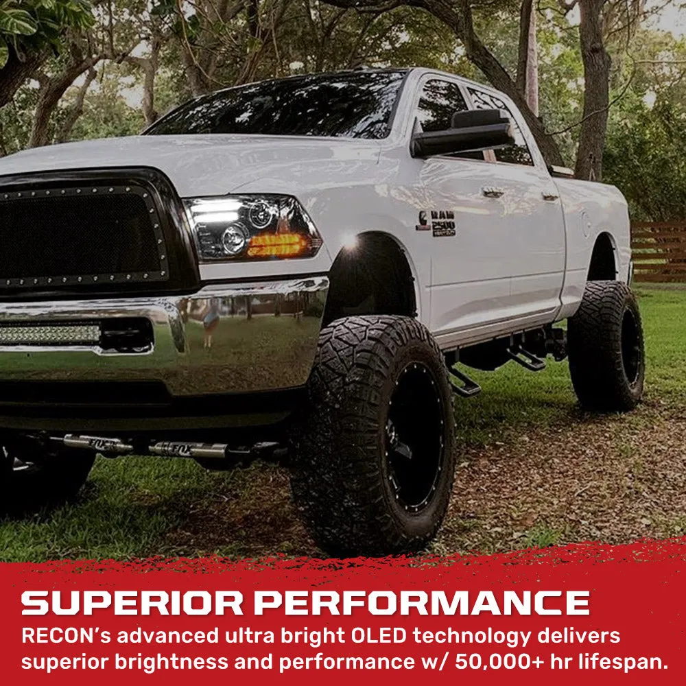 Dodge RAM 14-19 1500 Classic Body Style w OEM Projectors And 15-18 25003500 w OEM Projectors - Projector Headlights w product image