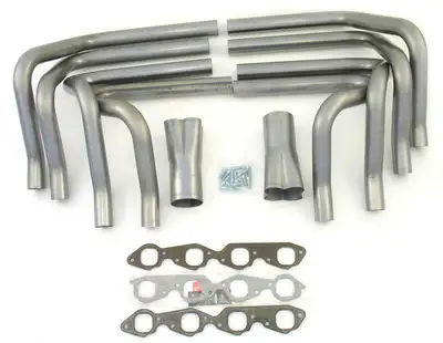 Patriot Exhaust Patriot Race Car Weld Up Header Sprint Car Style 265-400 SBC 2" Primary 3 1/2" Cone Raw Steel H8005
