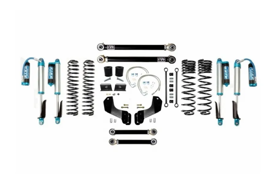 Evo Manufacturing 2.5in Enforcer OVERLAND Lift Stage 3 w/EVO SPEC 2.5 King Shocks - JT product image