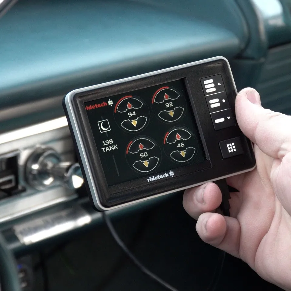 Ridepro E5 Air Suspension Control System Ecu Touch Screen Display Pressure Sensors And Wiring Harnesses Ridetech product image