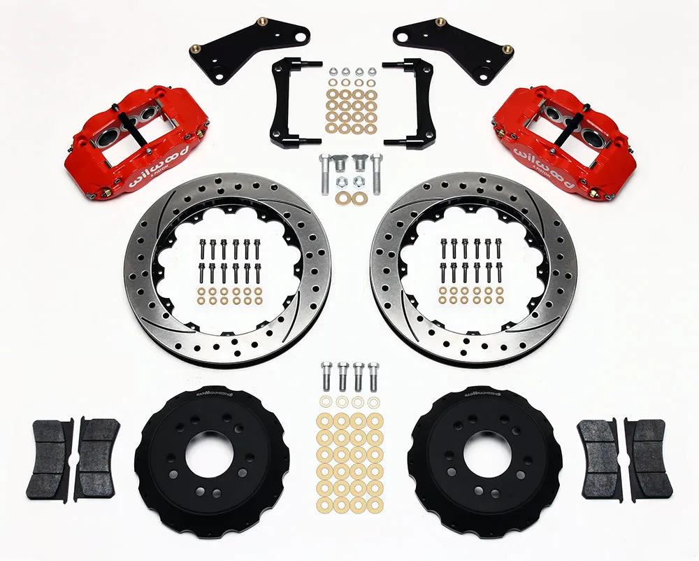 1965 - 1982 Chevrolet Forged Narrow Superlite 6R Big Brake Front Brake Kit (Hat) - 140-10616 product image