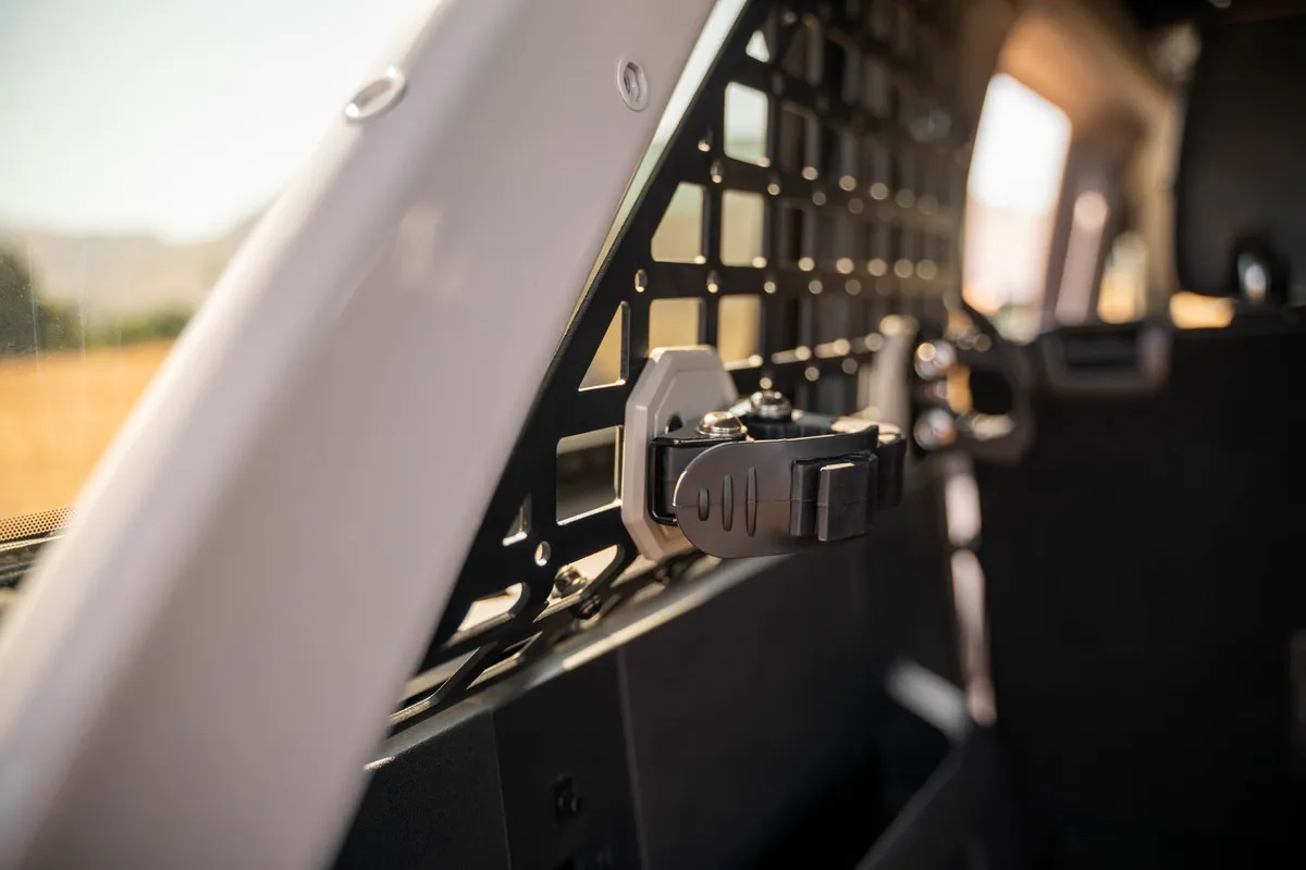 Quick Release Molle Panel Tool Mounts Red For Mollee 1.5x1in product image