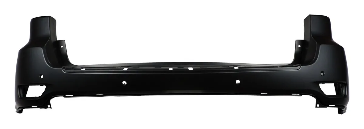 Bumper Fascia; w/o SRT or Trackhawk Package; w/ Parallel Park Assist; w/ Side Blind Spot Detection; Black Primed Finish; product image