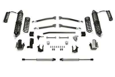 Fabtech Trail Lift System; 5 in. Lift; w/Front Dirt Logic 2.5 Resi Coilovers And Rear Dirt Logic 2.25 Shocks;