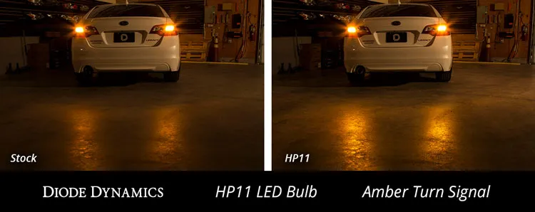Diode Dynamics 1156 LED Bulb HP11 - Amber, Single product image