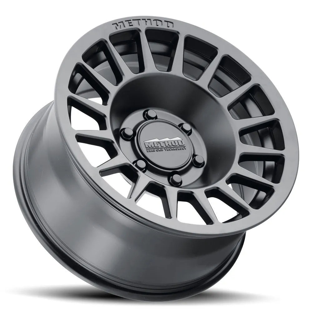 Aluminum Wheels 17x8.5 Bead Grip MR707 Bolt Pattern 5 On 114.3 Offset 38 Lip Size 0 Matte Black MB Method product image