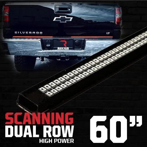 49inch Tailgate Bar w Ultra High-Power Dual Row Red Inchscanninginch LED Turn Signals And Ultra High-Power Dual Row Red LED Brakerunning Lights And Ultra High-Power Dual Row White LED Reverse Lights 49inch Bar Fits Most Flare Side And Smaller Trucks an product image