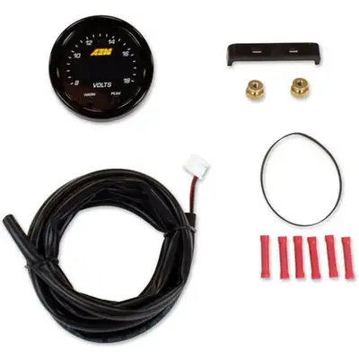 AEM Electronics X-Series Volt Gauge 8-18 Volt