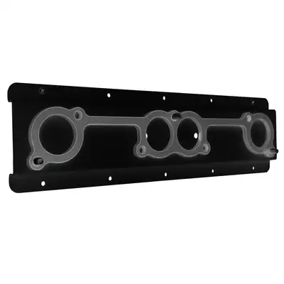 Hepner Racing Products Header Rack Spreadport Flat Mount Black