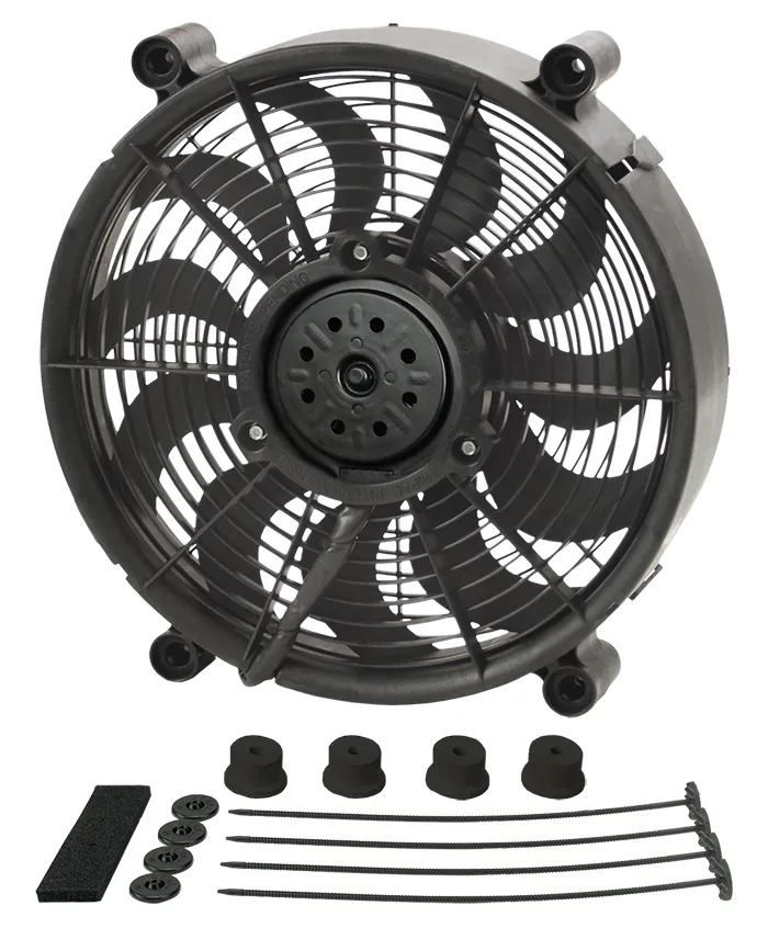12 High Output Single RAD Pusher/Puller Fan with Standard Mount Kit product image