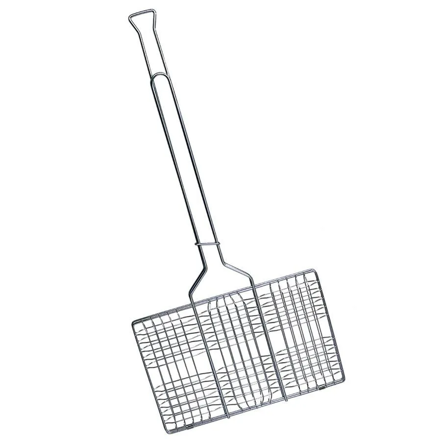 Hamburger Grilling Basket (6-Up), Rome Industries #64 product image