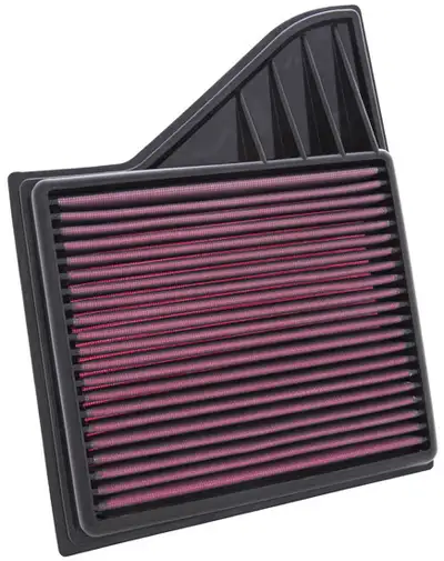 K&N Replacement Air Filter FORD MUSTANG GT 4.6L V8; 2010-2014