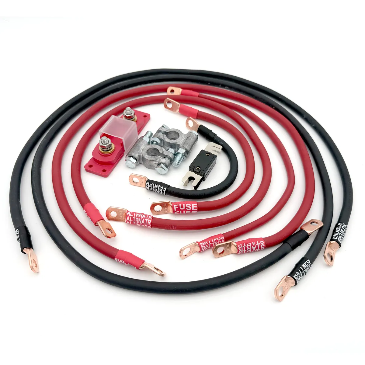 2003-2009 Toyota 4Runner Battery Cable Kit Gen 4 4.7 Liter 1/0 Gauge Battery Cable Big7Kits product image