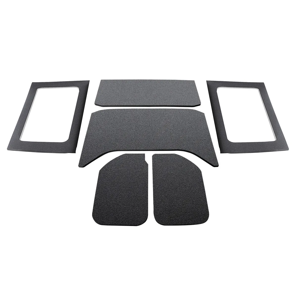 1118 Wrangler JK (4 Door) Sound Deadening Headliner Complete Kit Blac product image
