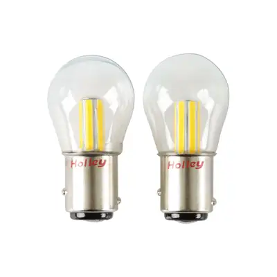 Holley Retrobright LED Bulbs Turn Signal 1157 Classic White