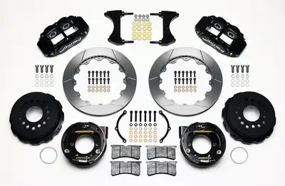 Wilwood Brakes 2005 - 2014 Ford Forged Narrow Superlite 4R Big Brake Rear Parking Brake Kit - 140-9221