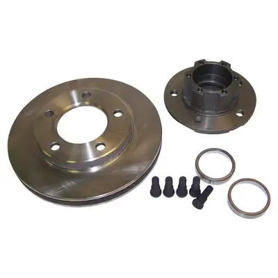 Crown Automotive Jeep Replacement 1976-1977 CJ-5 CJ w/ 6-Bolt Caliper Plate; 1-1/8in Wide (Thick Rotor) 1976-1977 CJ-7 CJ w/ 6-Bolt Caliper Plate; 1-1/8in Wide (Thick Rotor)