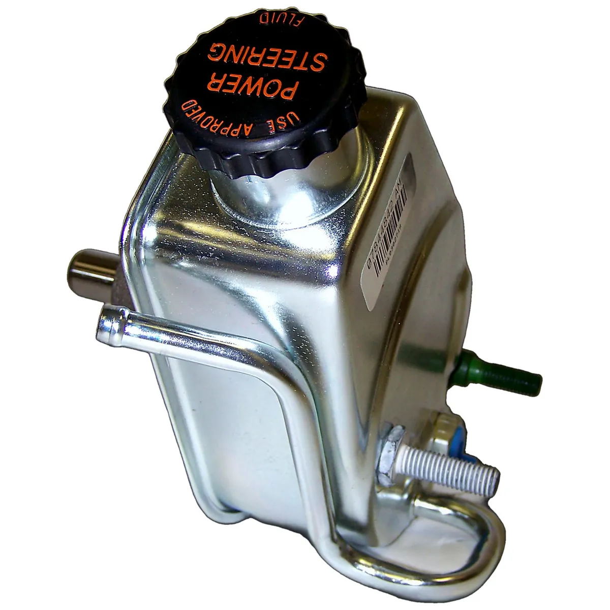 1983-1983 Cj-5 w/ Amc 2.5l Engine;1983-1986 Cj-7 w/ Amc 2.5l Engine;1983-1986 Cj-8 w/ Amc 2.5l Engine;1987-1990 YJ Wrangler w/ 2.5l 4.2l Engines;power Steering Pump w/ Attached Reservoir product image