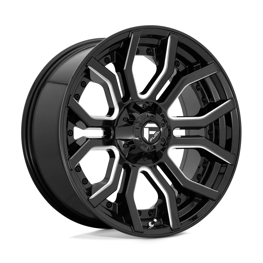 KMC Wheels D711 20x9 5x5.0 5.5 Gl-Blk-Mil 01mm