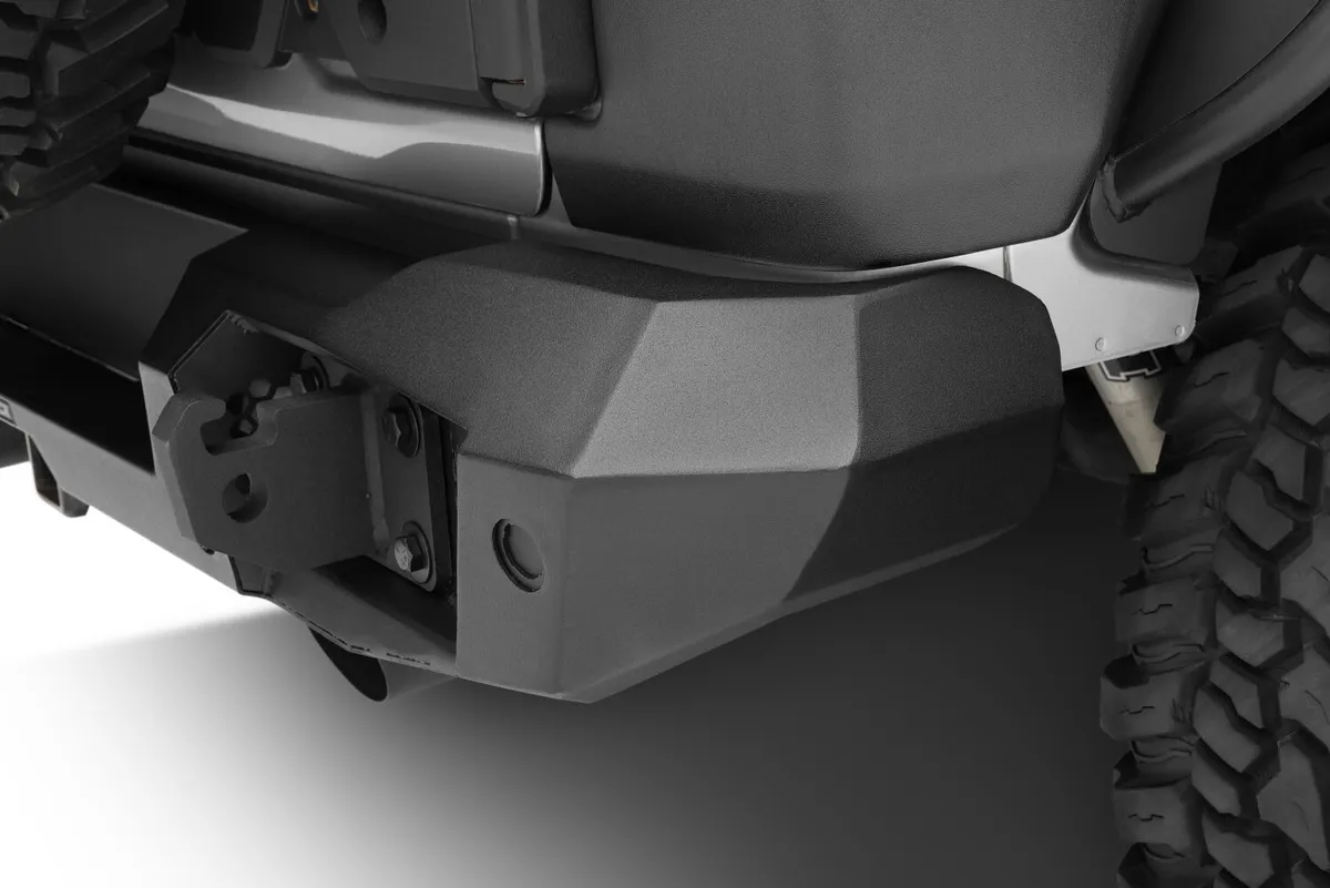 Go Rhino 274120T - Trailline Rear Full Width Bumper - Textured Black product image