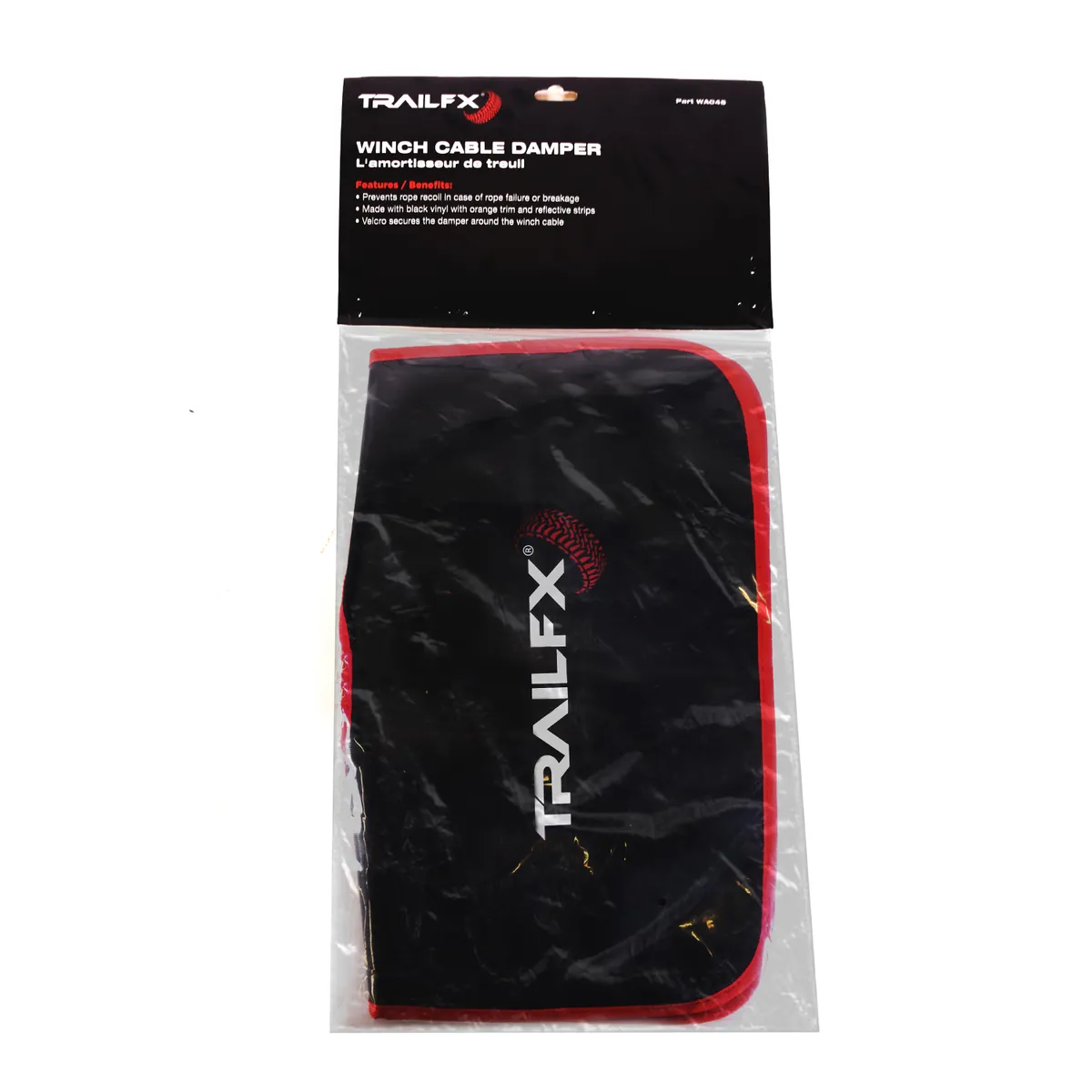 TrailFX WA045 Drape Over Cable To Absorb Cable Whip product image