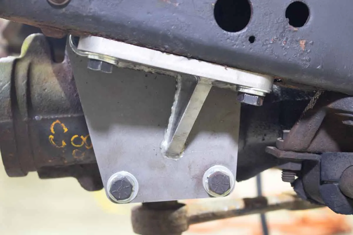 HD Steering Box Brace 76-86 CJ7 and CJ8/Scrambler Fishbone Offroad product image